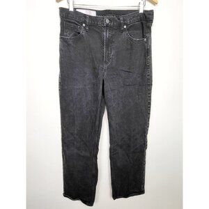 Gap black 90s loose high rise jeans. Size 12